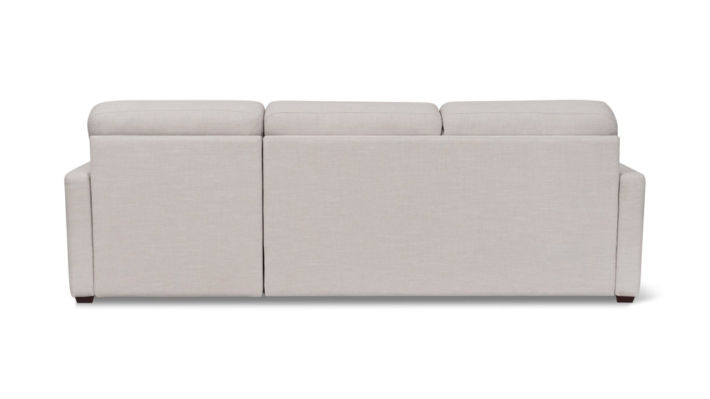 Sleep Over Sofa Bed Sectional (Left or Right), Full, Clay