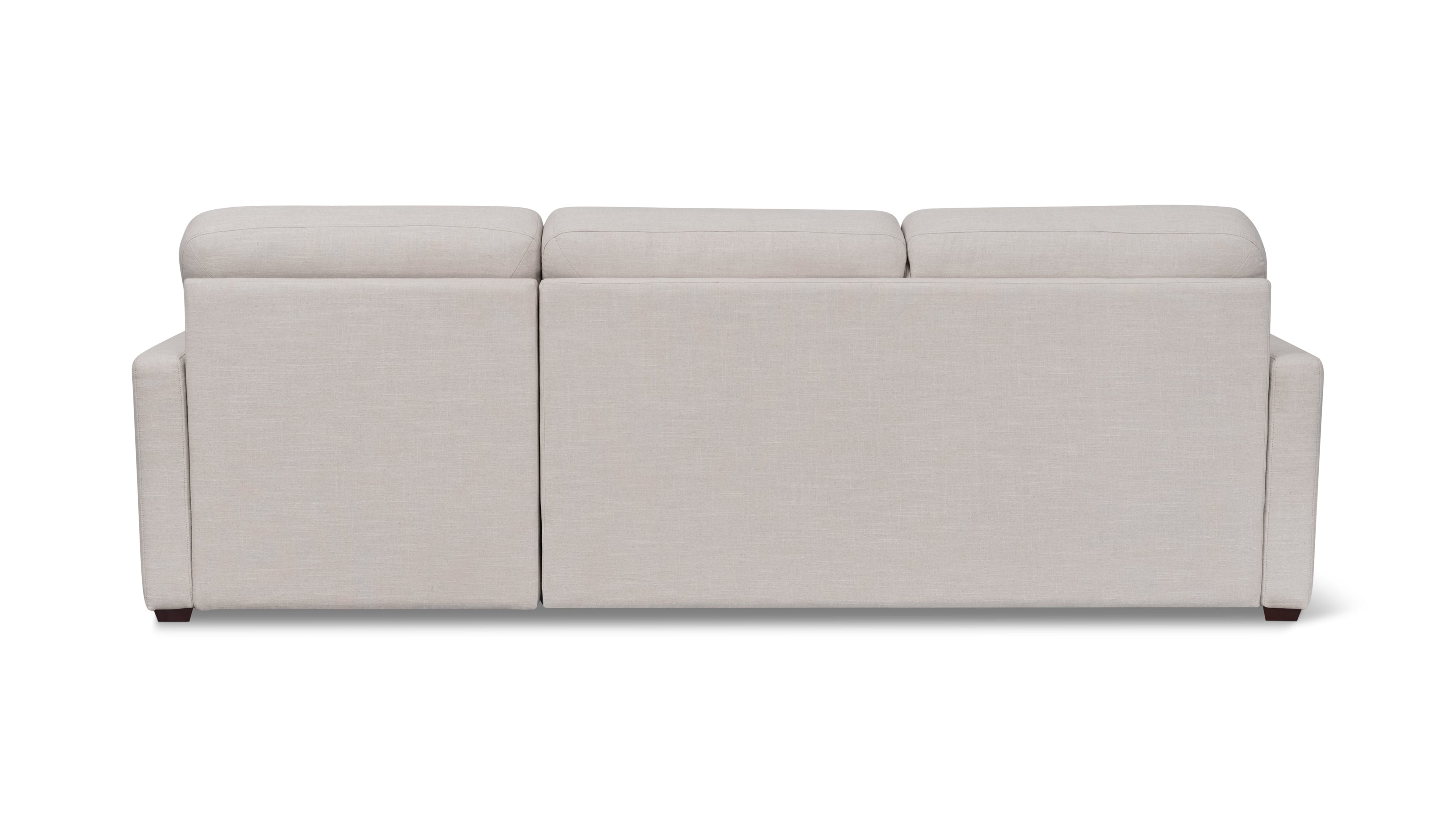 Sleep Over Sofa Bed Sectional (Left or Right), Full, Clay