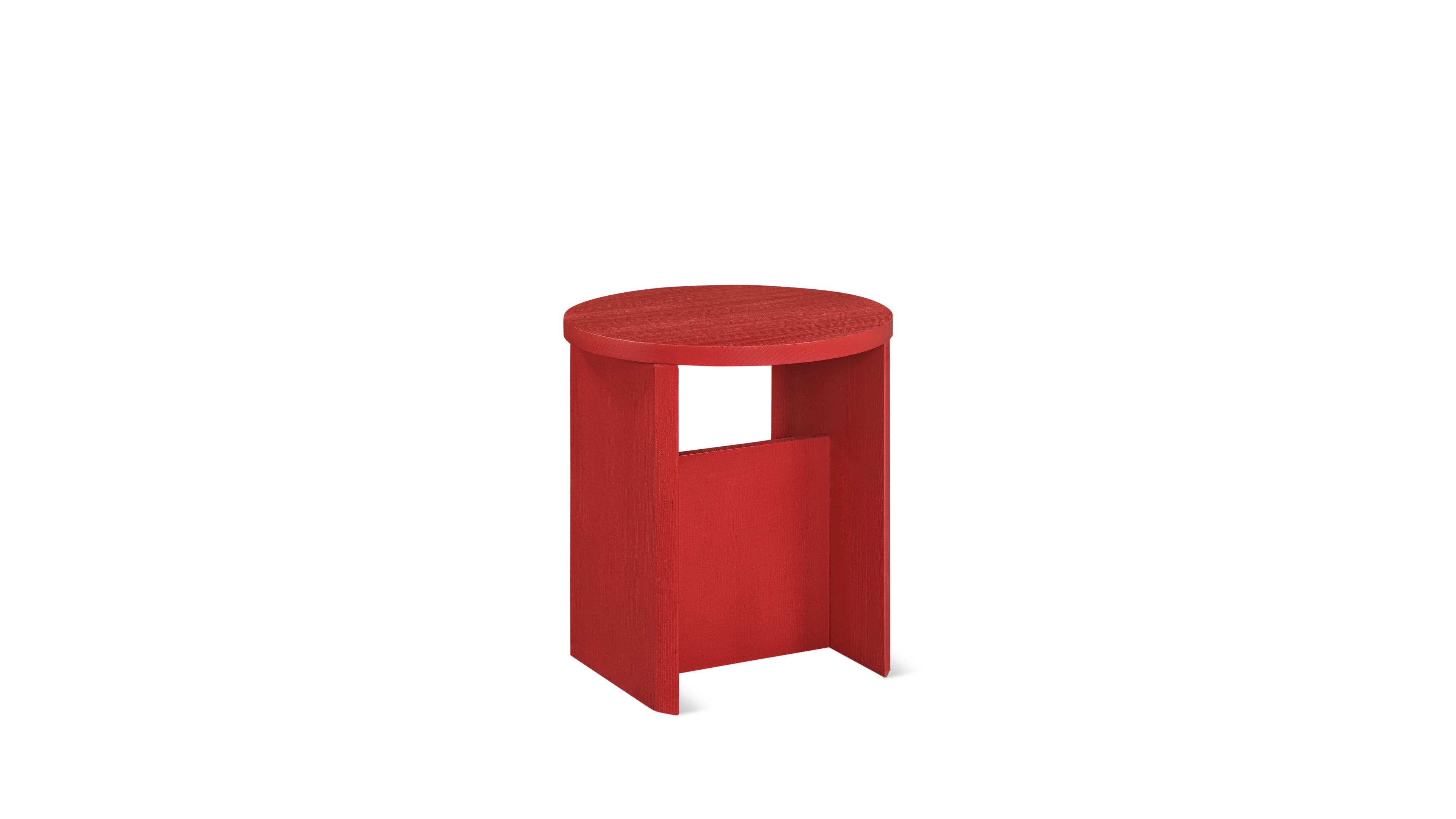 Field Stool, Limited Edition, Poppy