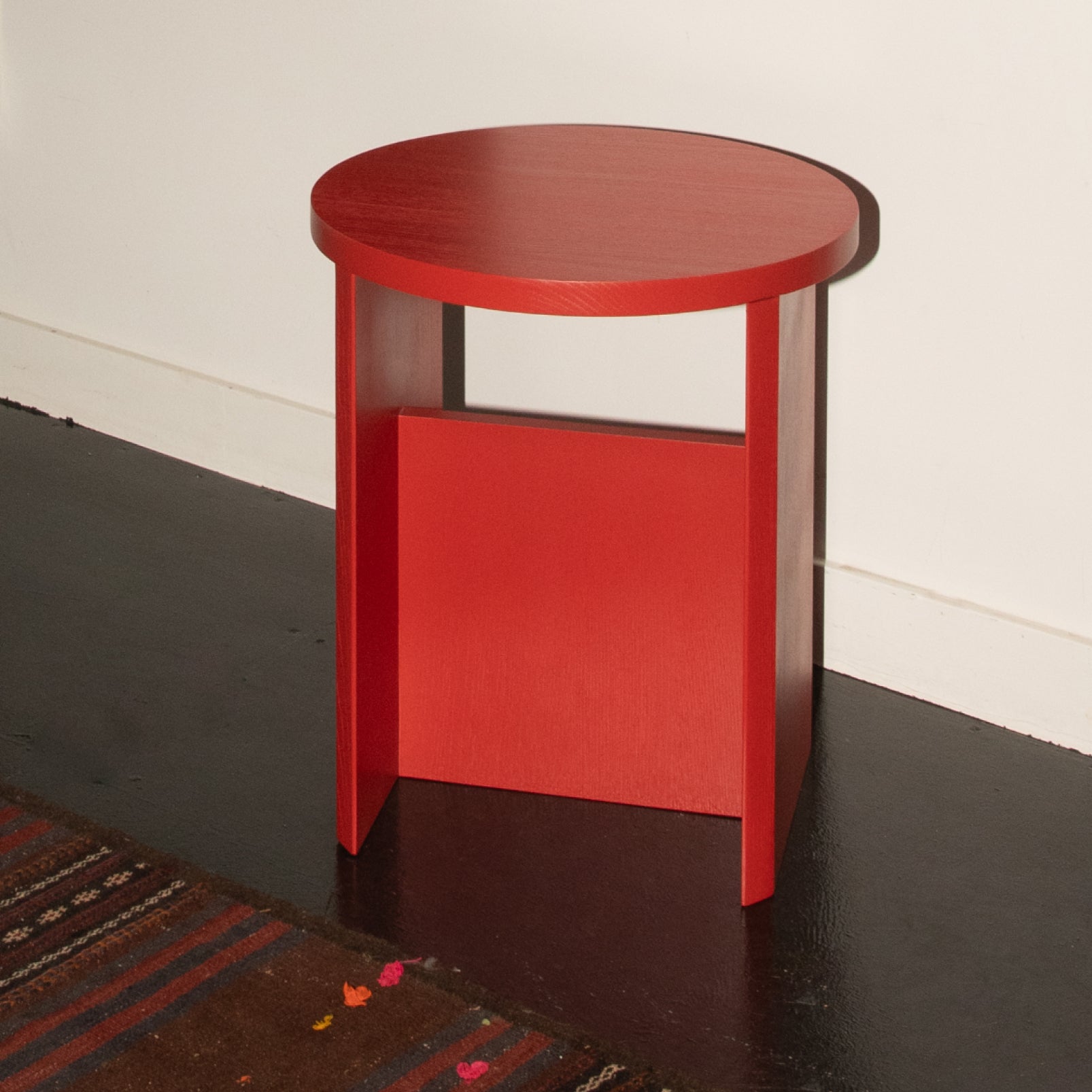Field Stool, Limited Edition, Poppy