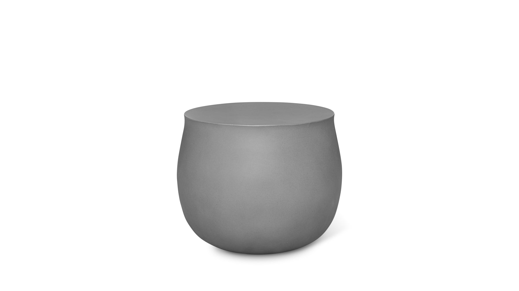 Oasis Outdoor Side Table, Concrete