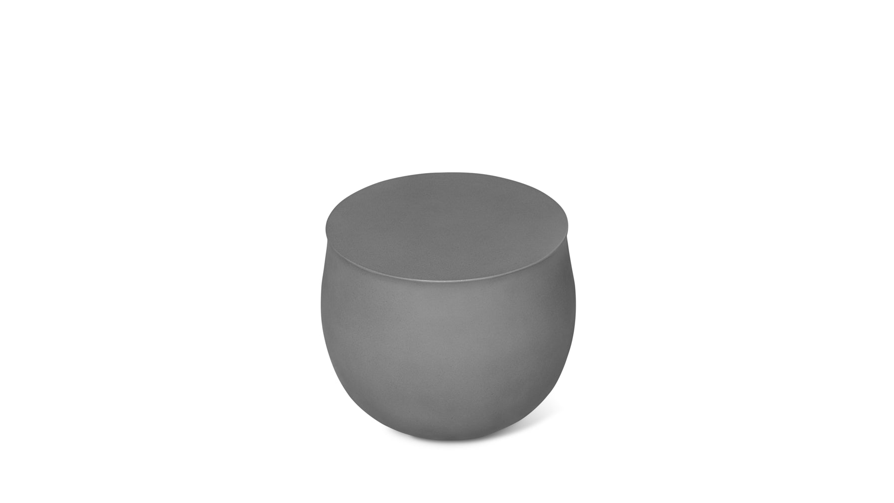 Oasis Outdoor Side Table, Concrete