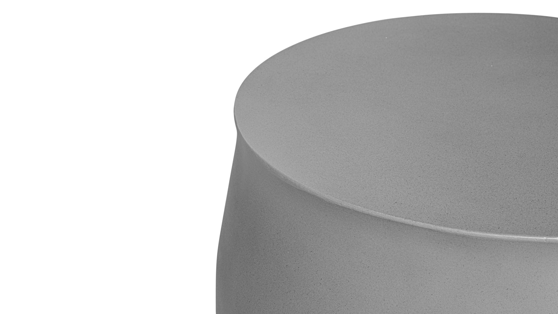 Oasis Outdoor Side Table, Concrete
