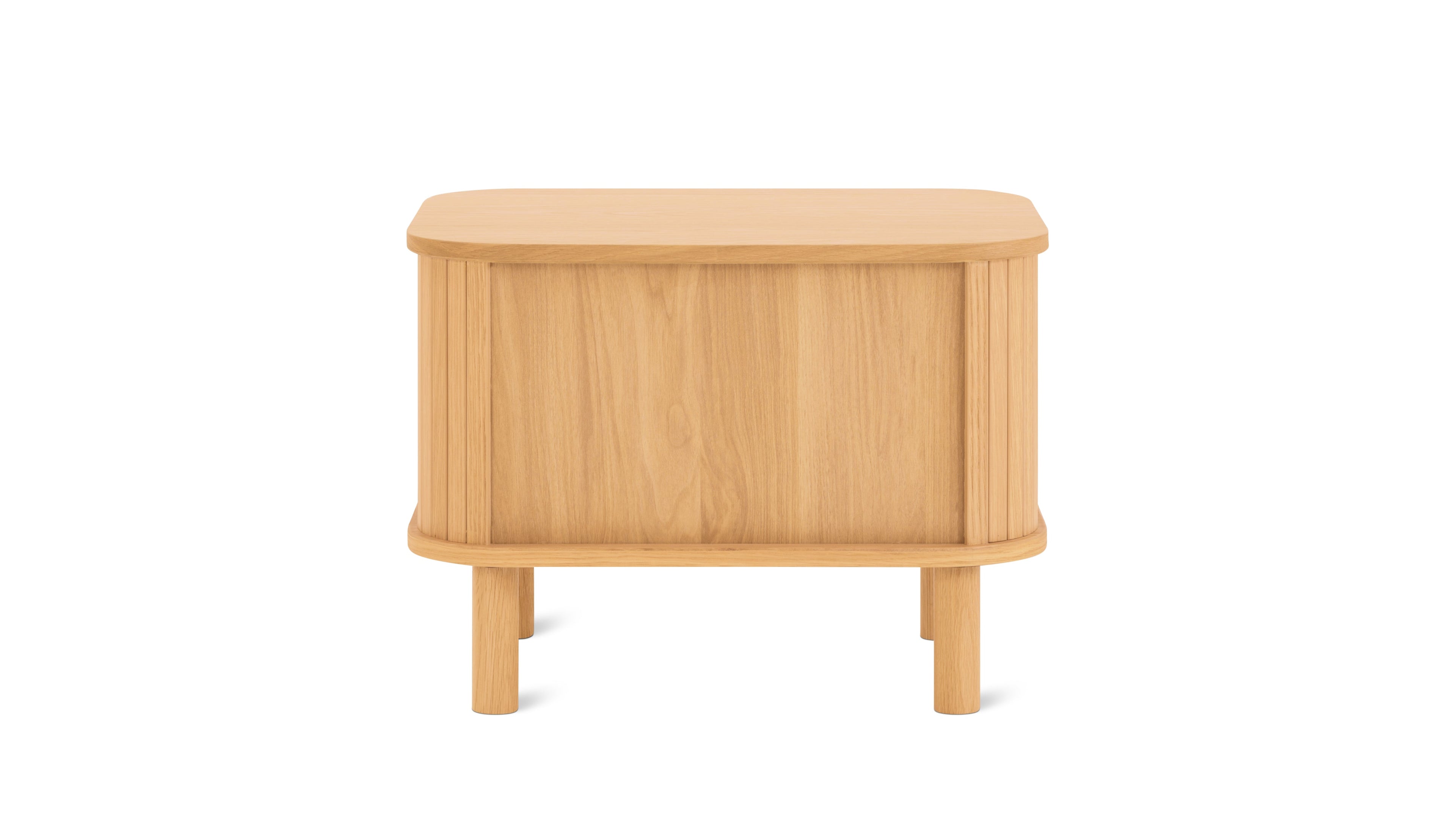 Easy Edge Nightstand All Wood, White Oak