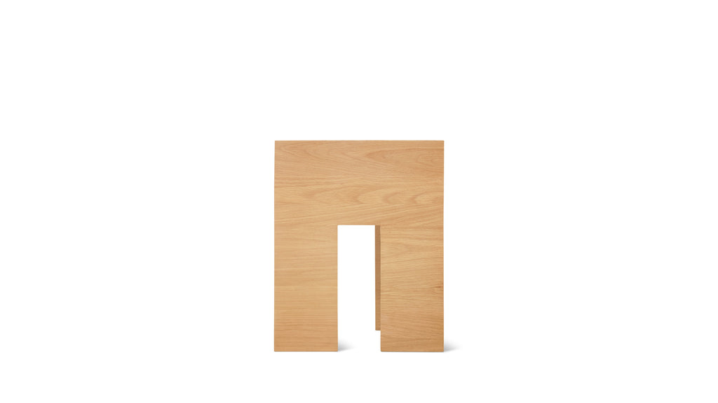 On The Block Side Table, Oak