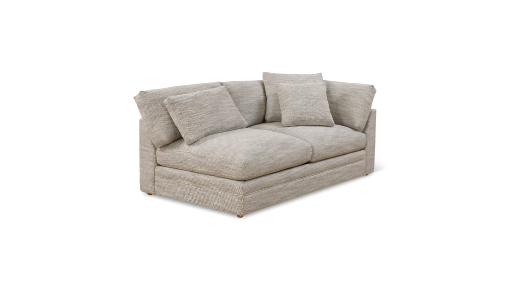 Feel Good 1 Arm Sofa, Right, Smoke
