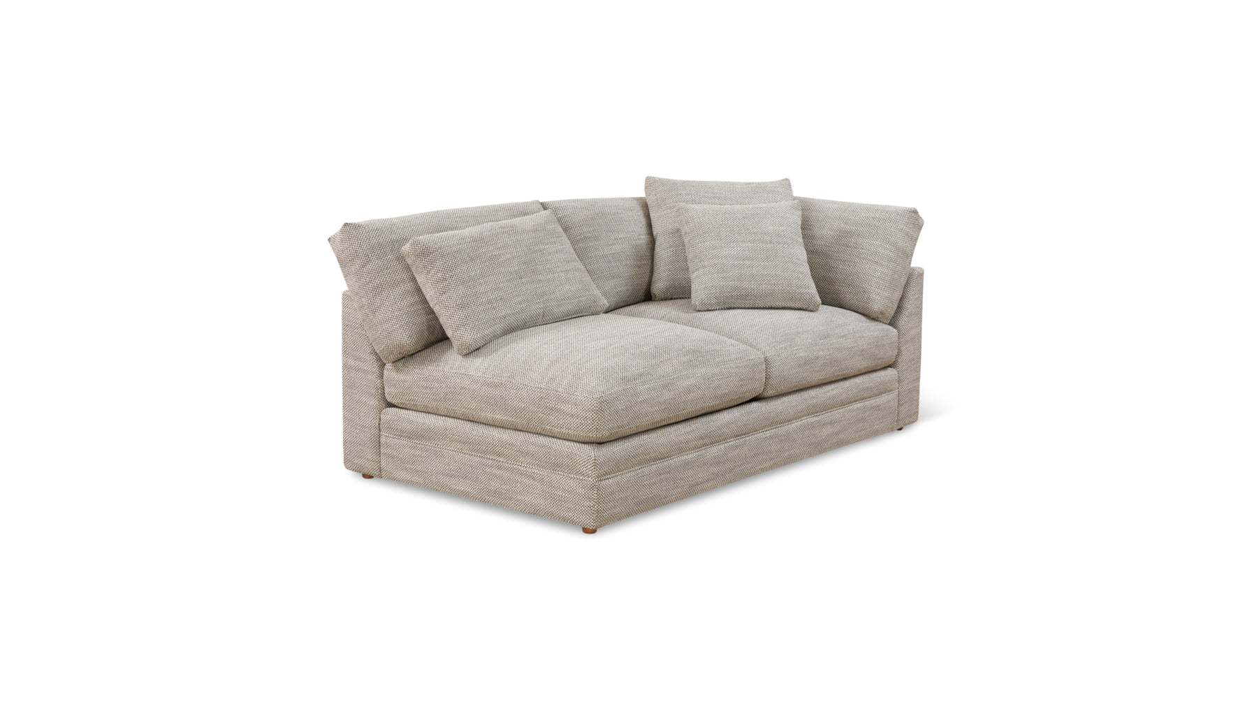 Feel Good 1 Arm Sofa, Right, Smoke