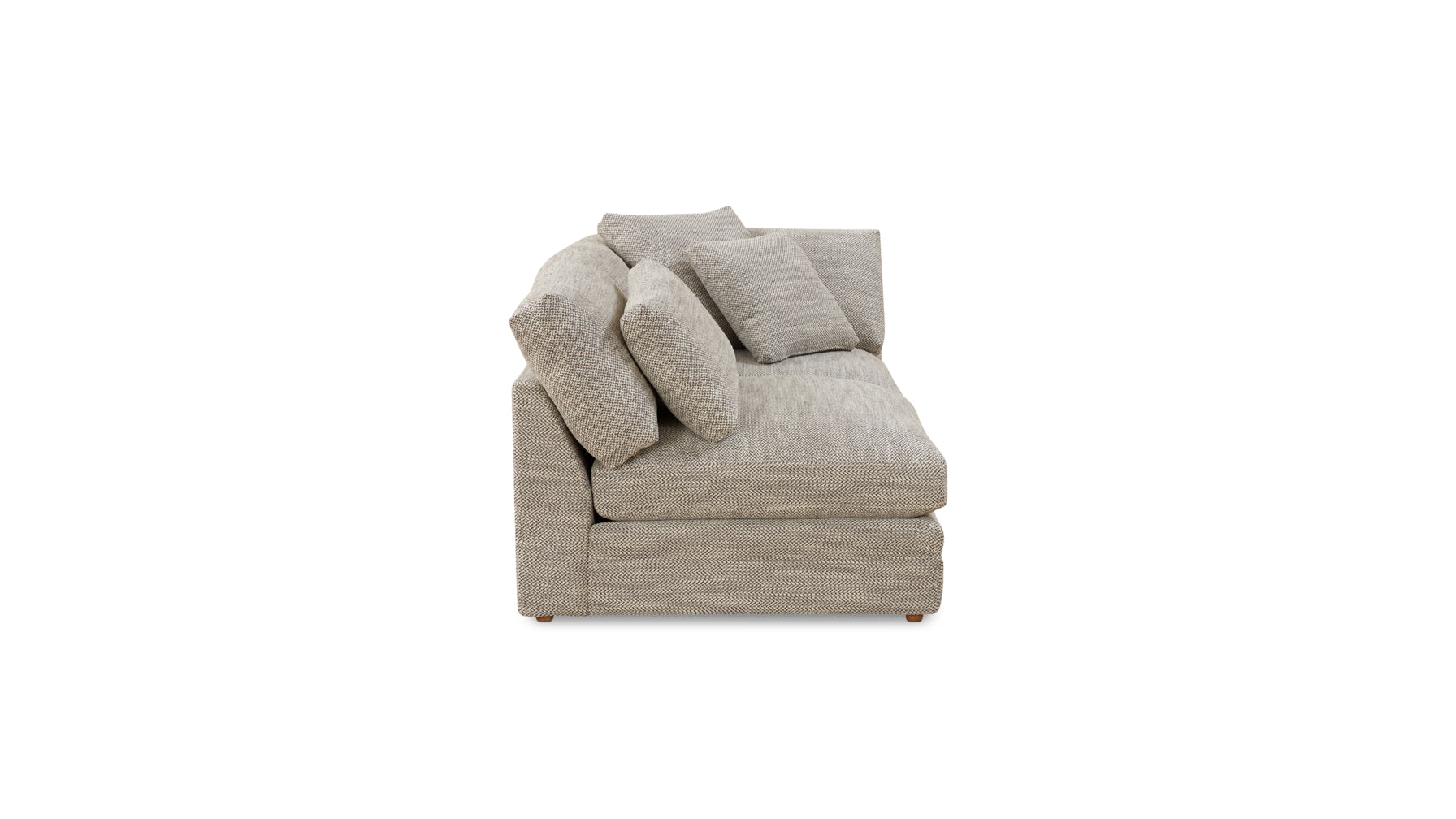 Feel Good 1 Arm Sofa, Right, Smoke