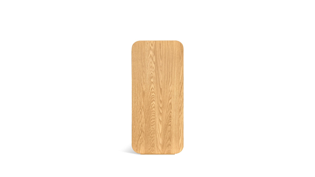 Roll Out Cabinet, White Oak