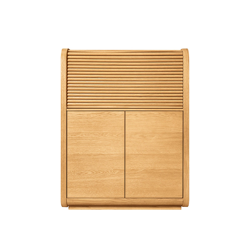 Roll Out Cabinet, White Oak
