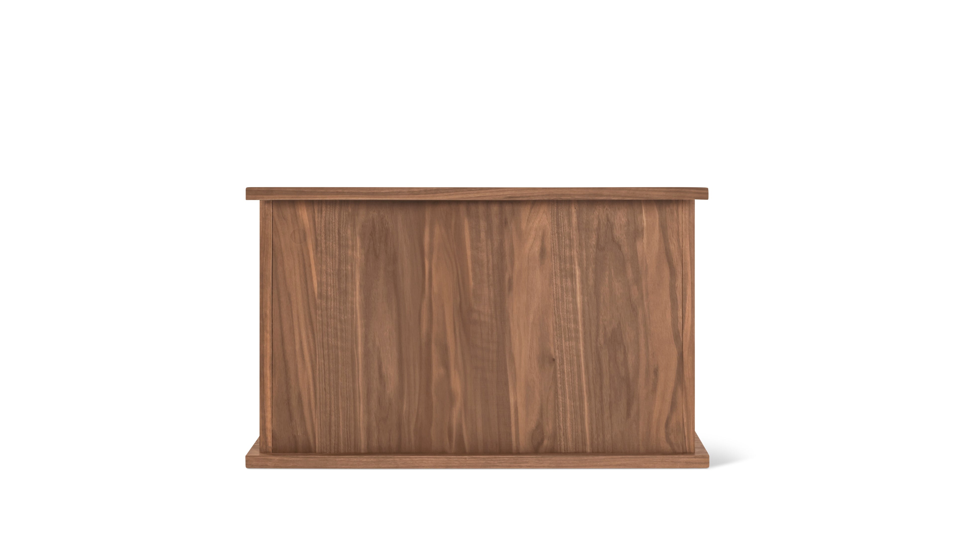 Keep Stacking Storage System 1-Piece, Closed, Walnut